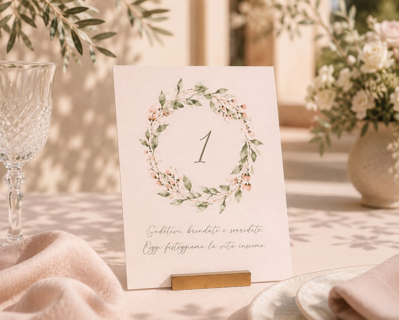 Segnatavolo - Table Sign